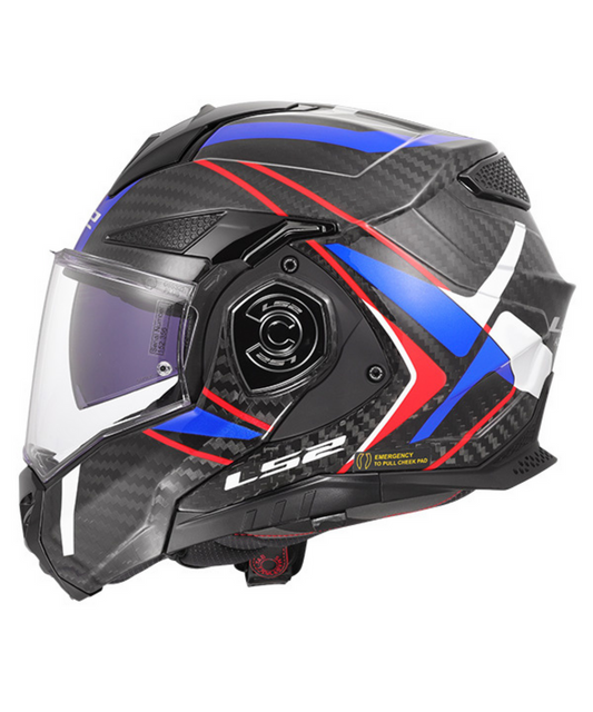 LS2 FF901 Advant XC Future ll GL Black Blue Red Carbon-06 Helmets