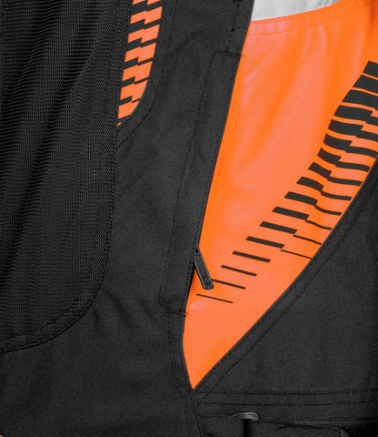 Rynox Tornado Pro 4 Jacket - Ce Certified Class A Orange - AH Helmets