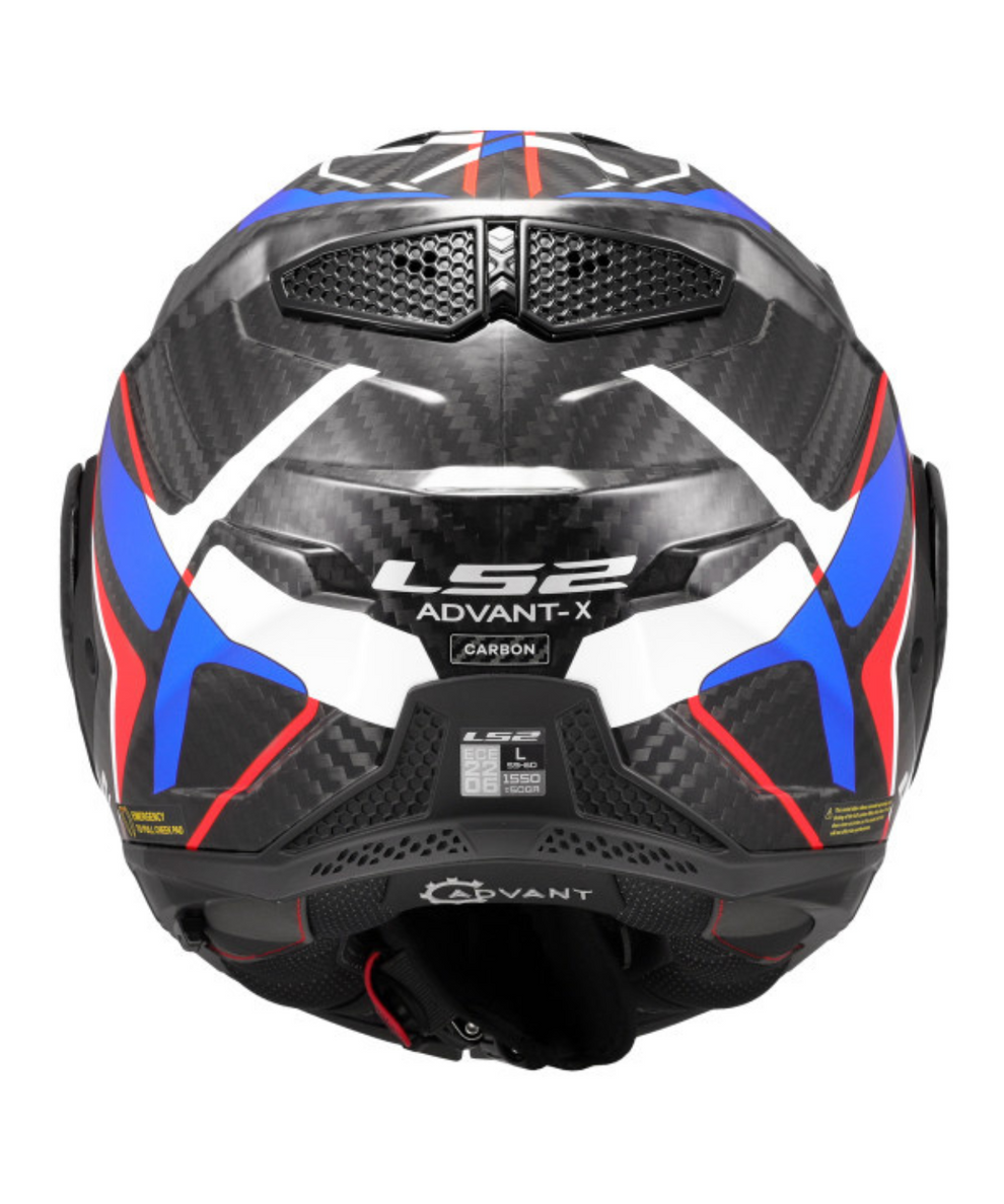 LS2 FF901 Advant XC Future ll GL Black Blue Red Carbon-06 Helmets