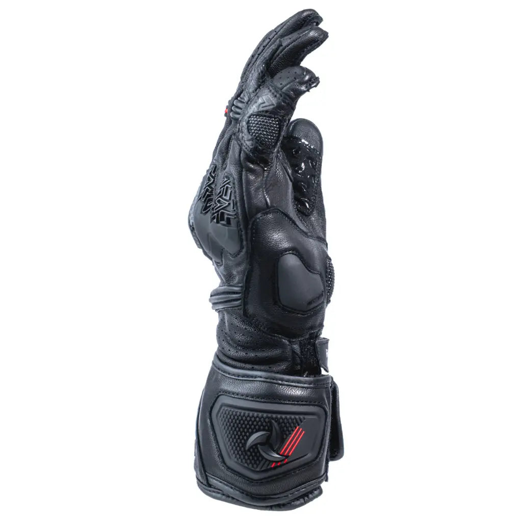 Raida Drift Evo Motorcycle Gloves-Black Red
