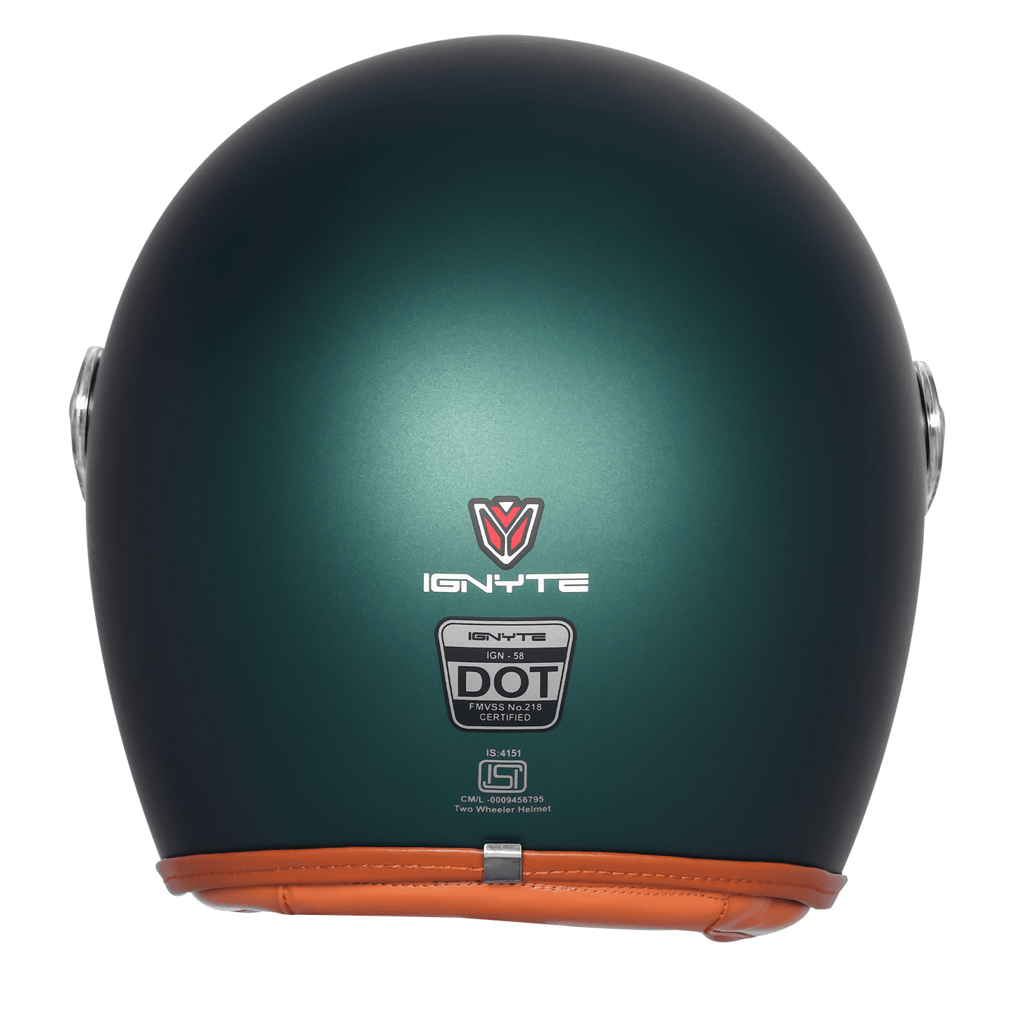 Steelbird Ignyte-58 DOT Half Helmets