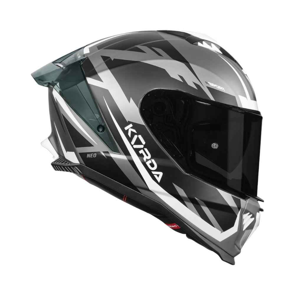 KORDA NEO ATOS Matt Black WP HELMETS - AH Helmets
