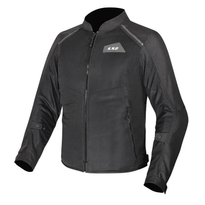 LS2 JACKET BREEZE MAN BLACK - CE CLASS A CERTIFIED JACKET