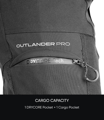 Rynox  OUTLANDER PRO CE AA CLASS PANT-BLACK