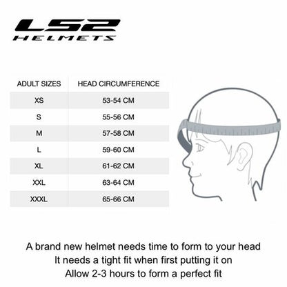 LS2 FF906 ADVANT SPORTS GLOSS BLACK BLUE RED HELMET- 06