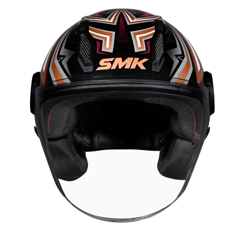 SMK LAMINAR  HALF HELMETS (STARZ GRAPHIC)