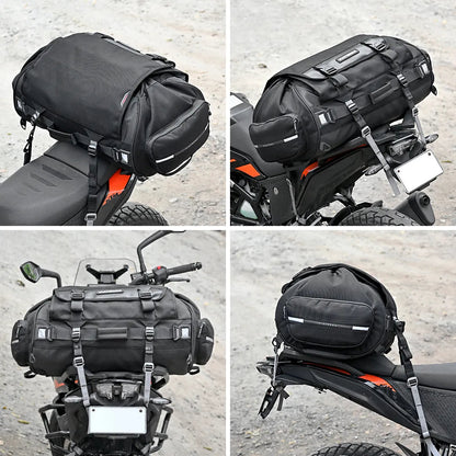 VIATERRA  HAMMERHEAD - 75 LTR UNIVERSAL MOTORCYCLE  TAIL BAG
