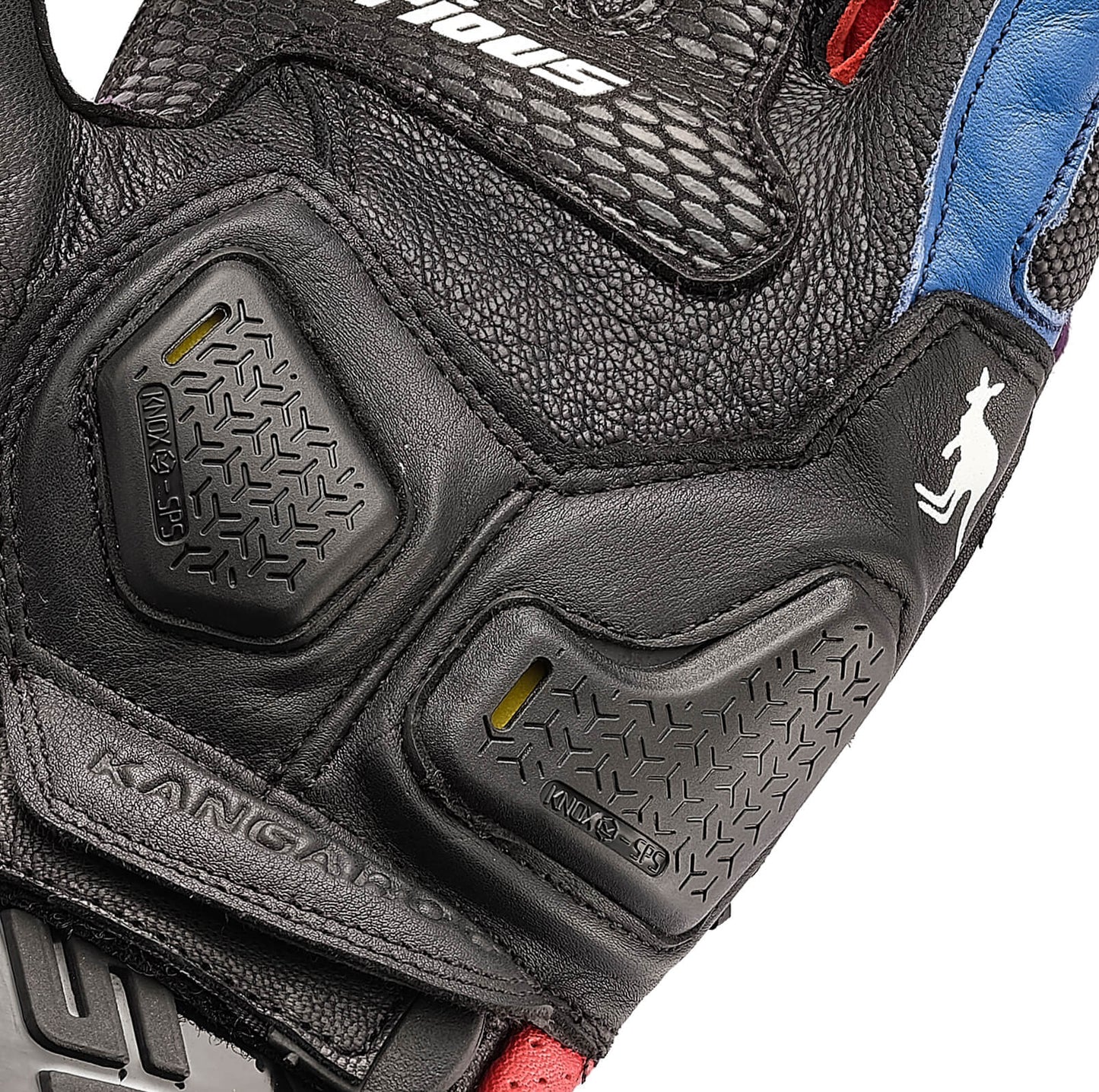 SOLACE FURIOUS CE GLOVES V3 -  WHITE BLUE RED
