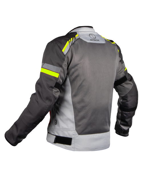 RYNOX Air GT4 CE A CLASS  Jacket - GREY HIVIZ YELLOW