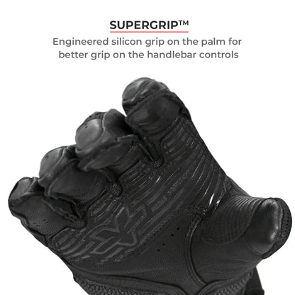 Viaterra Krugger full gauntlet gloves Black
