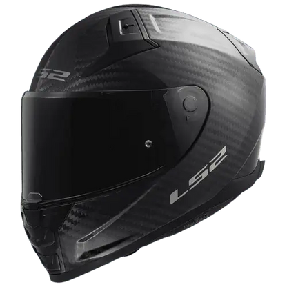 LS2 FF811 Vector II Carbon Solid Gloss Black Dual Visor Helmets - AH Helmets