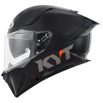 KYT R2R Pro Plain Gloss Black - 06 Helmet