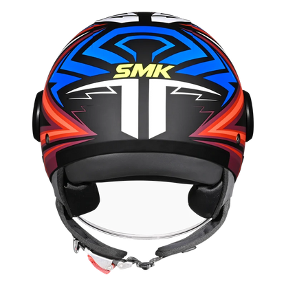 SMK LAMINAR  HALF HELMETS (STARZ GRAPHIC)