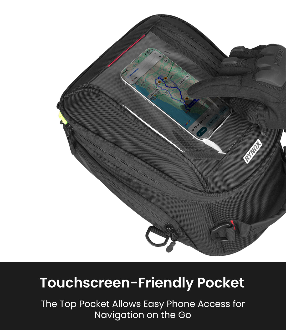 Rynox OPTIMUS 3 TANK BAG 10L - AH Helmets
