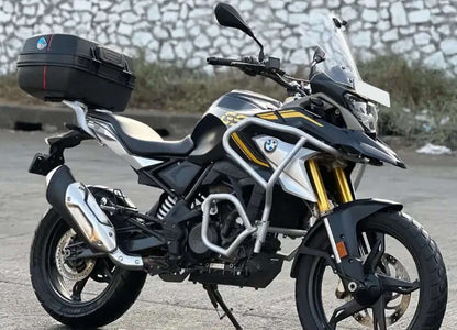 NEXUSGEAR BMW G310GS UPPER LOWER CRASH GUARD With  Puck Black Slider