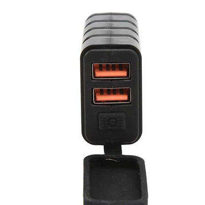 WUPP Q.03 Motorcycle USB charger with wiring harness