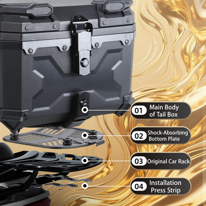 MH MOTO ABS TOP BOX X DESIGN – 45L