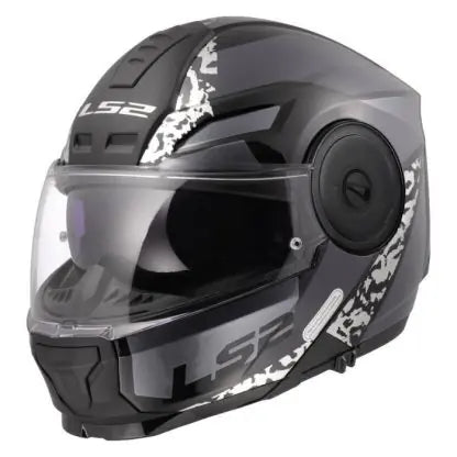 LS2 FF902 Scope ll Oxyd Black Titanium Helmets- 22-06