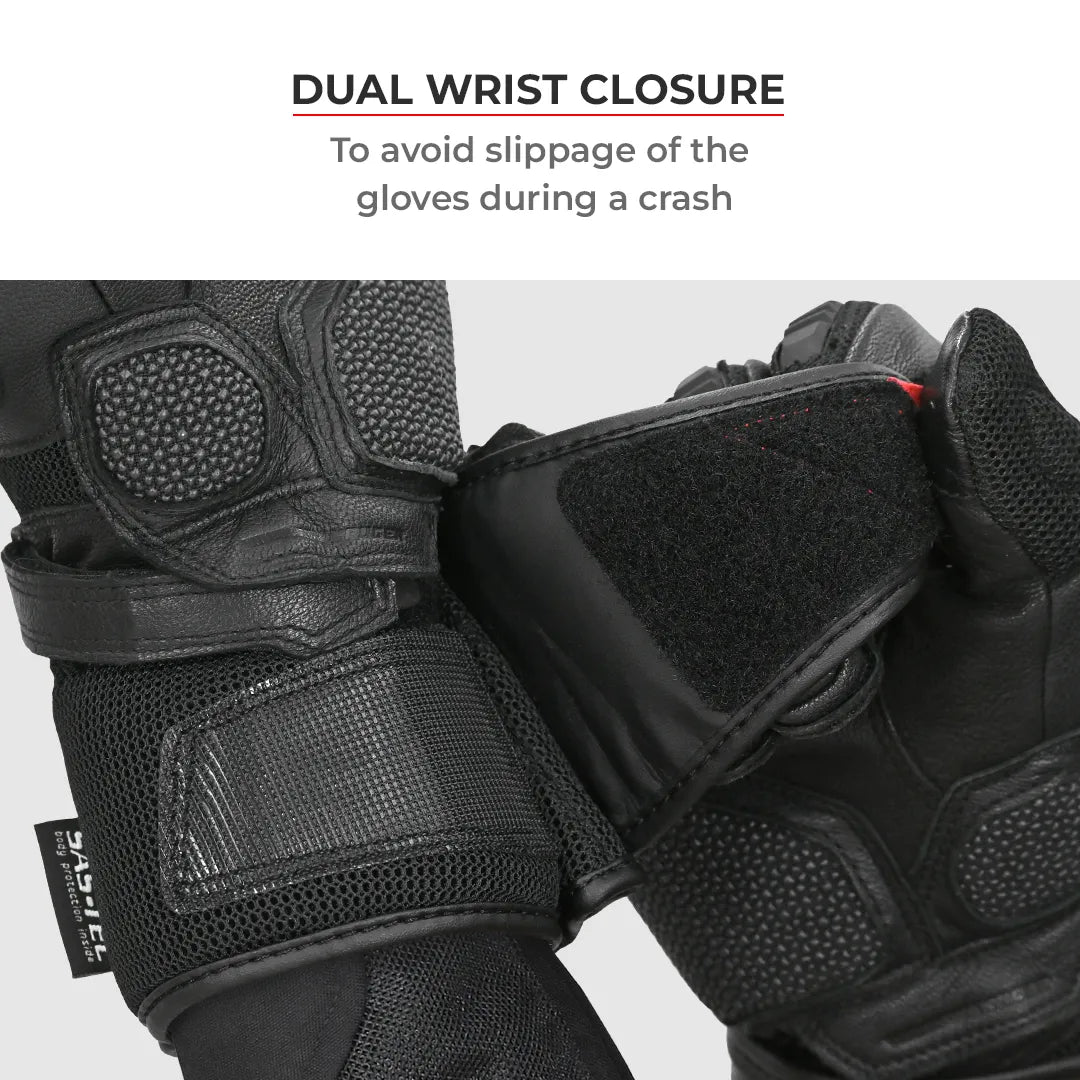 Viaterra Krugger full gauntlet gloves Black