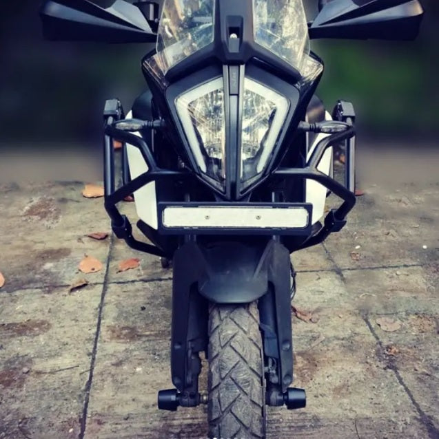 NEXUSGEAR KTM 390/250 ADV CRASH GUARD With  Puck Black Slider