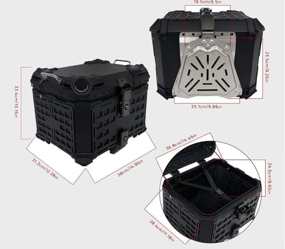 MH Predator Aluminium 45L Top box