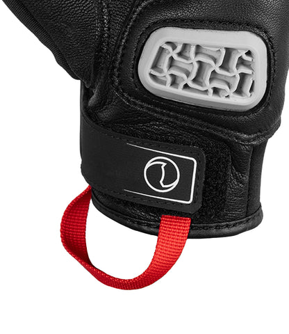 Rynox  Gravel Dualsports  Black HiViz Green Gloves