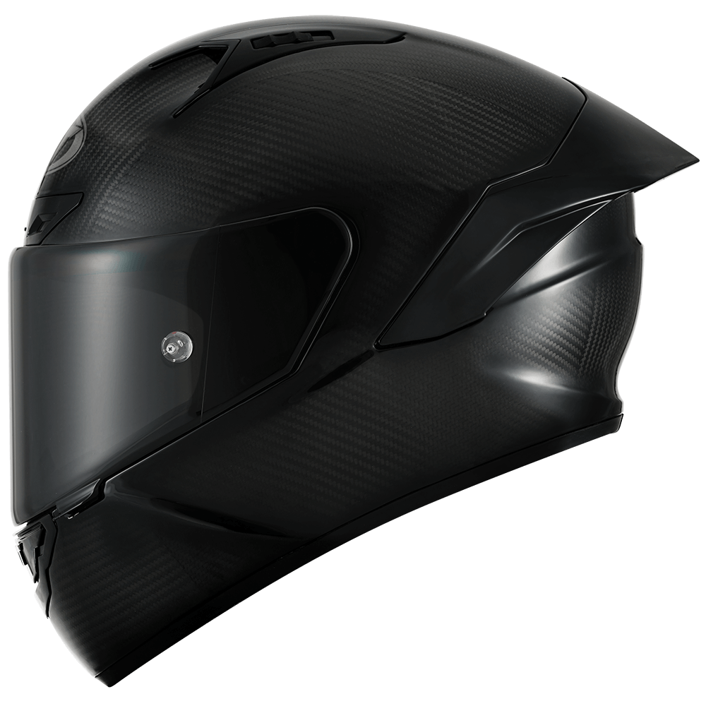 KYT NZ RACE SOLID GLOSS CARBON HELMET - 06