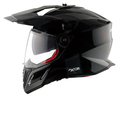 Axor X-Cross Dual Visor SC Plain Gloss Black Helmet