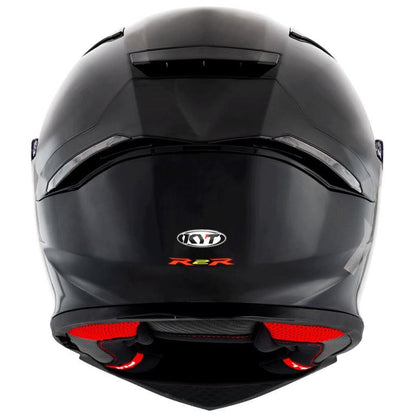 KYT R2R Pro Plain Gloss Black - 06 Helmet
