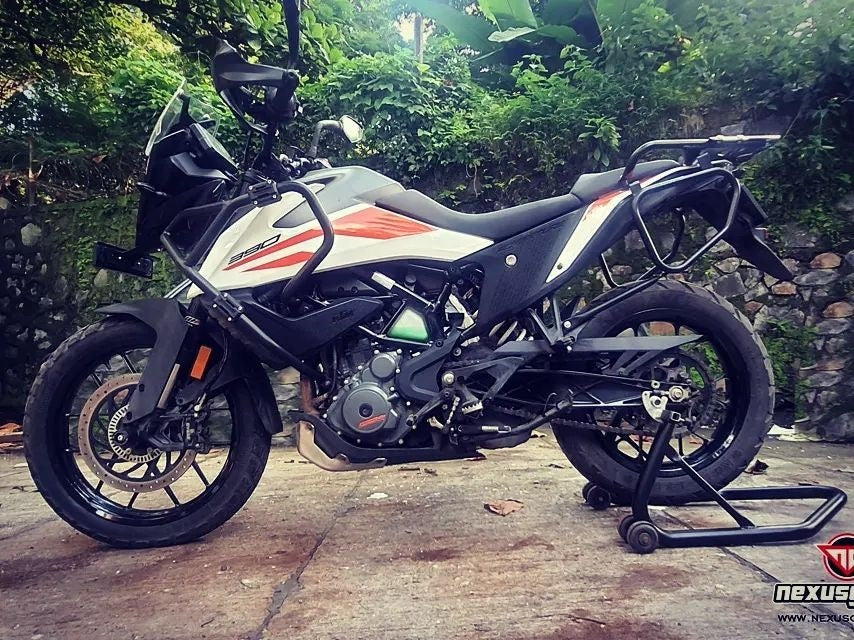 NEXUSGEAR KTM 390/250 ADV CRASH GUARD With  Puck Black Slider