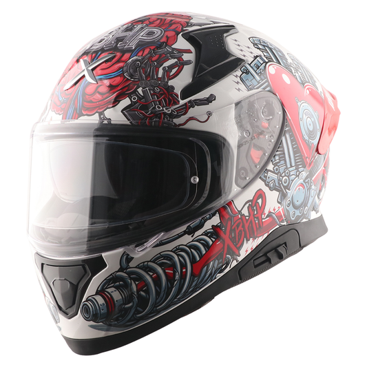 Axor Apex Xbhp BIONIC WHITE RED Helmet