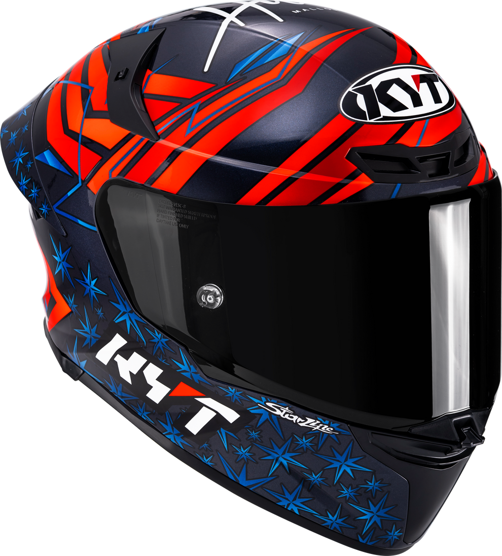 KYT TT Revo Fernandez 2022 Replica Gloss Helmet