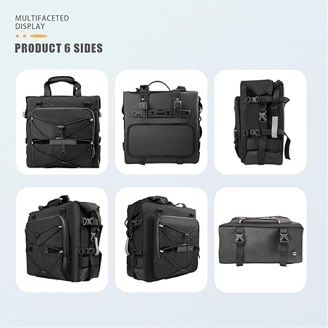 MH Moto Easy Mount Waterproof saddlebag Single Sided  (20LTR)