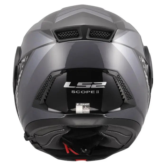 LS2 FF902 Scope ll Oxyd Black Titanium Helmets- 22-06