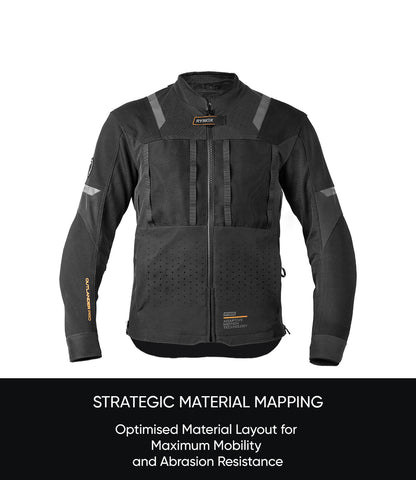 Rynox  OUTLANDER PRO CE AA CLASS Jacket-BLACK