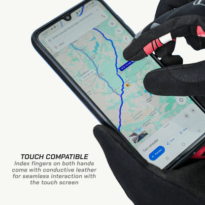 Viaterra Roost V2 Motorcycle Offroad Gloves-Black