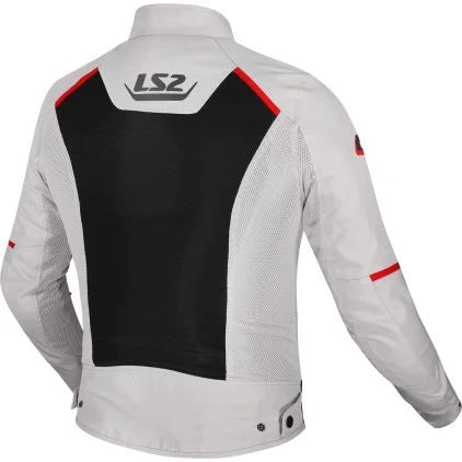 LS2 JACKET BREEZE MAN GREY - CE CLASS A CERTIFIED JACKET