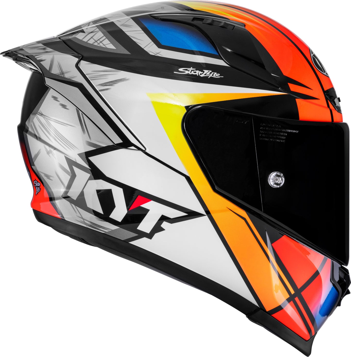 KYT STRIKER SV RUNS GLOSS HELMET