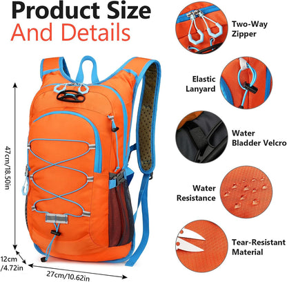 Mh moto H20 Hydration Backpack (2 LTR Hydration Bladder)