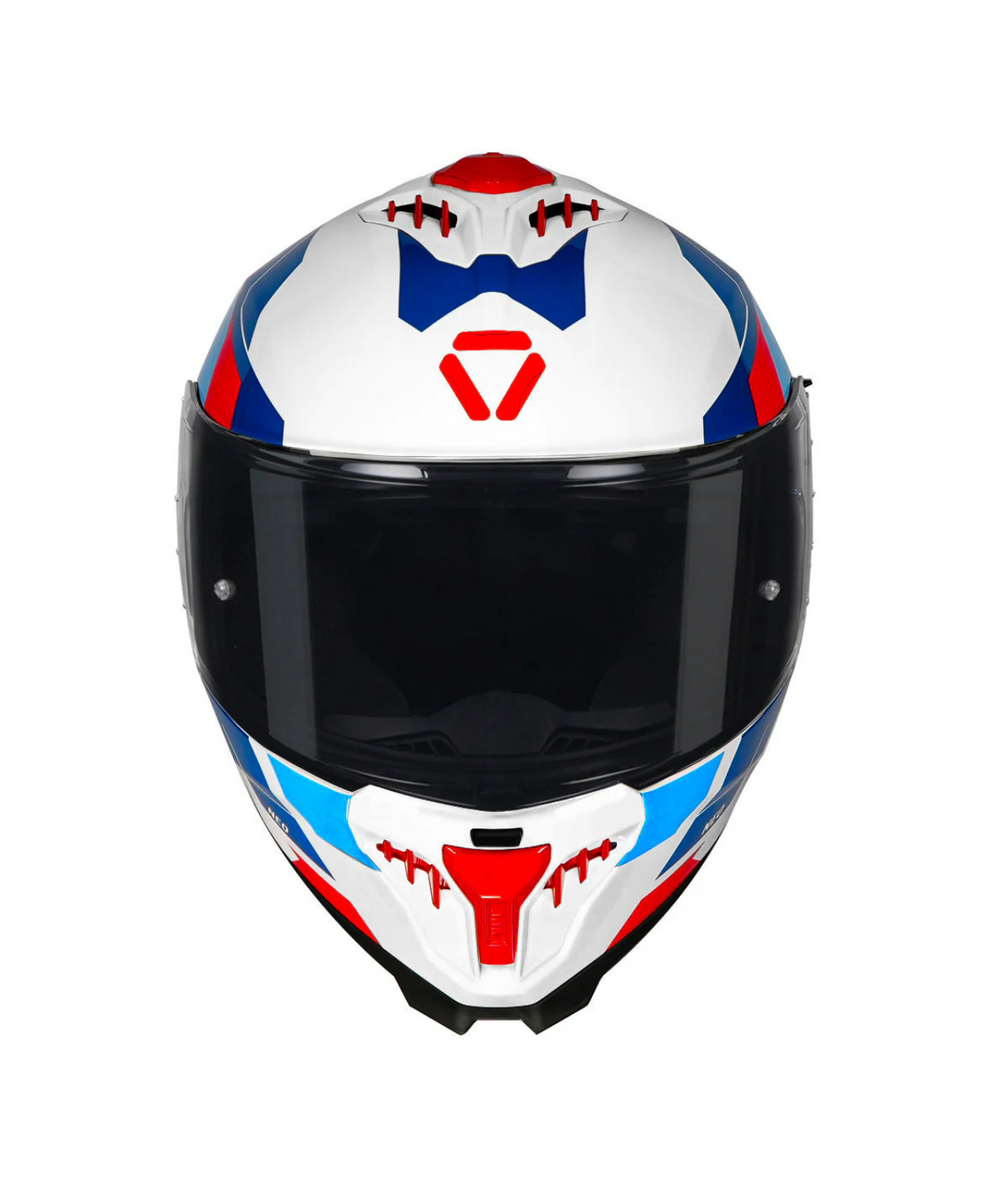 KORDA NEO Titan Gloss Blue WP HELMETS - AH Helmets