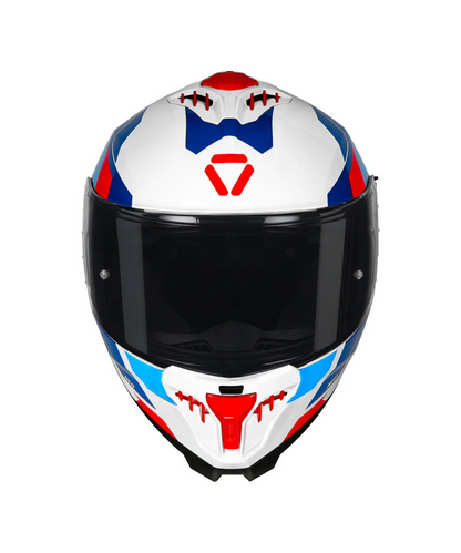 KORDA NEO Titan Gloss Blue WP HELMETS - AH Helmets