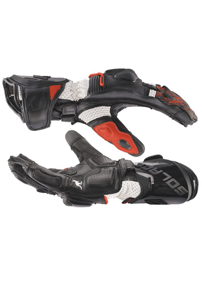 SOLACE FURIOUS CE GLOVES V3-WHITE RED