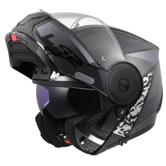 LS2 FF902 Scope ll Oxyd Black Titanium Helmets- 22-06