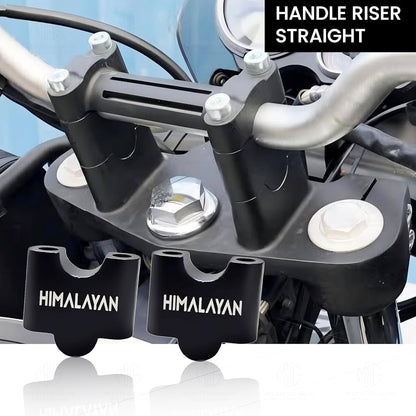 ROYAL ENFIELD HIMALAYAN BS3/BS4/BS6 HANDLE RISERS -BLACK