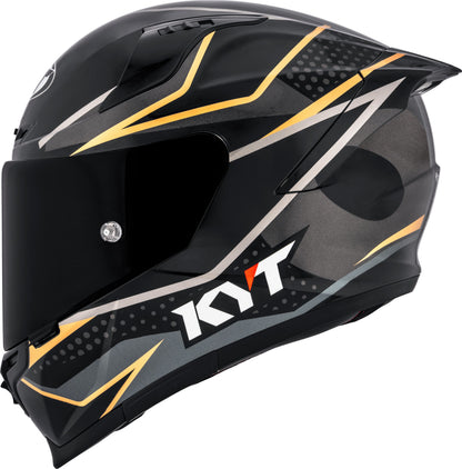 Kyt Striker SV Davo Replica Gloss Black Gold Helmet