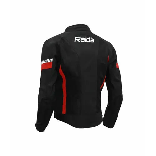 Raida BOLT Motorcycle Jacket - Black Red