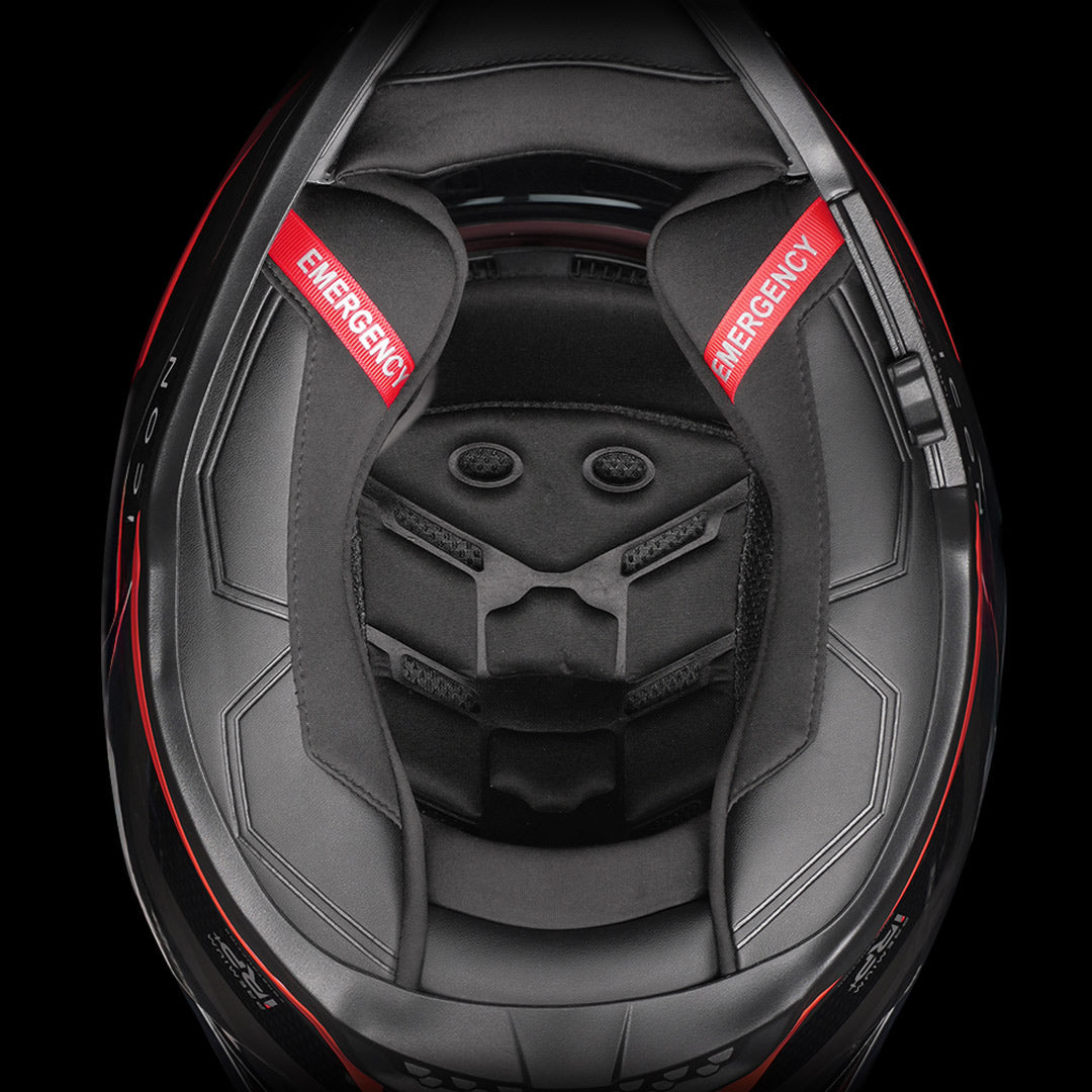 KORDA ICON STRIKE MATT RED HELMET(DUAL VISOR)With Free Smoke Visor