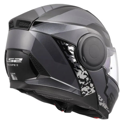 LS2 FF902 Scope ll Oxyd Black Titanium Helmets- 22-06