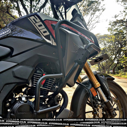 Hyperrider Honda CB 200X / NX 200 Crash Guard with Slider