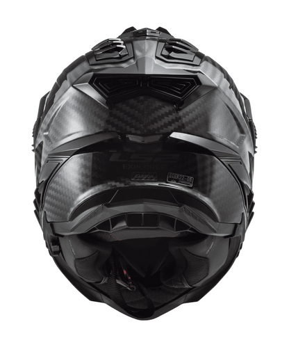 LS2 MX701 C Explorer Solid Gloss Carbon-06 - AH Helmets